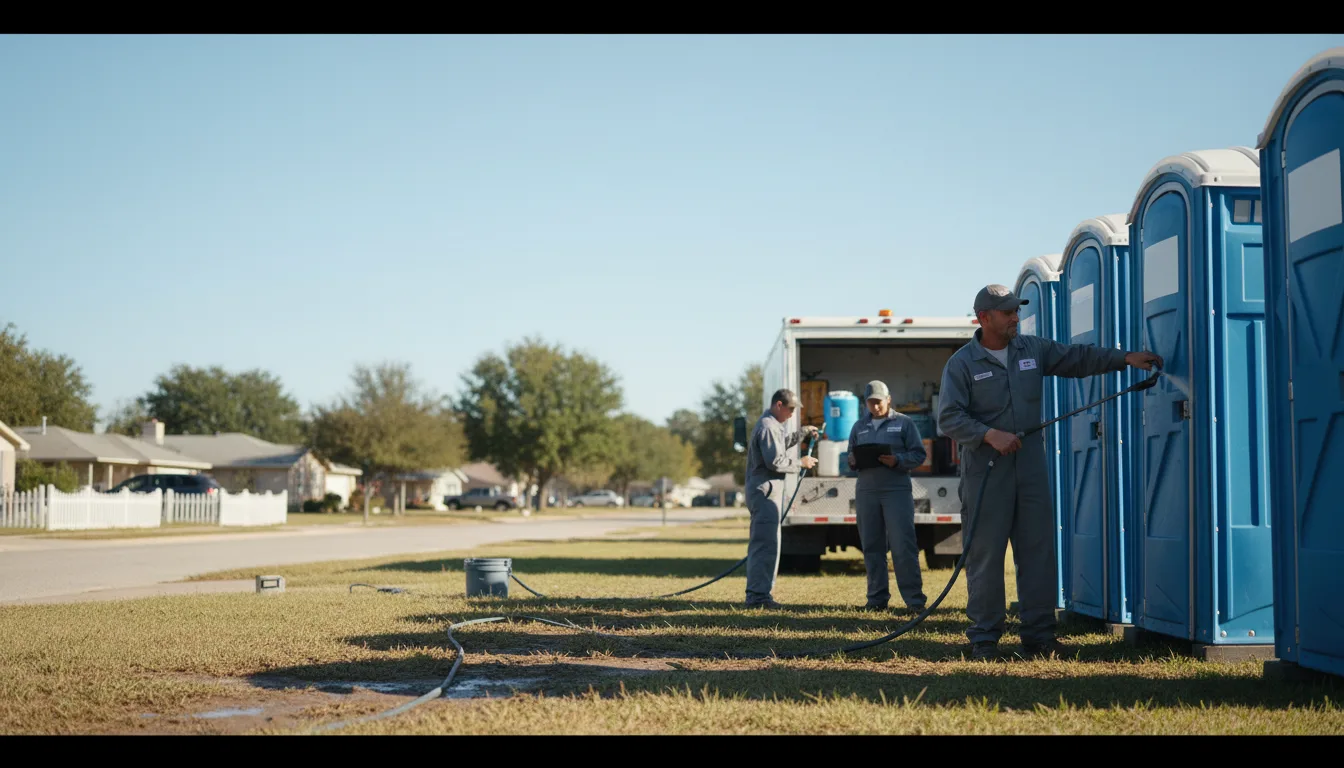 Long-Term Portable Toilet Rental in Abell, MD near me